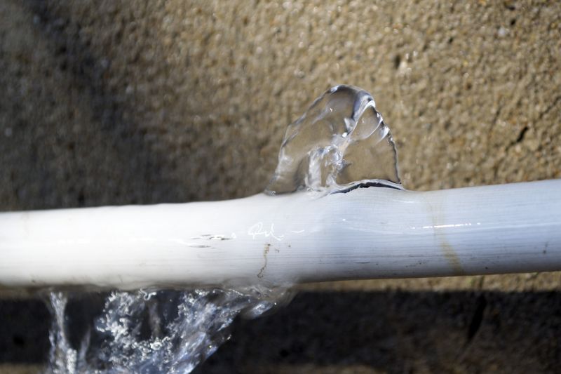 Busted Pipe Repair