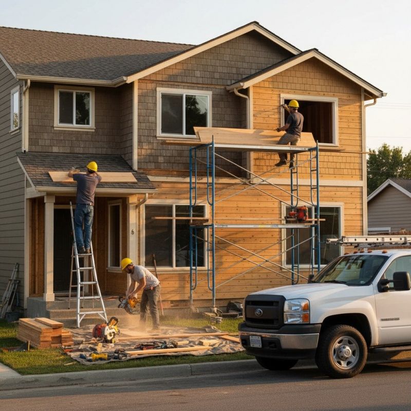 Wood Siding Replacement