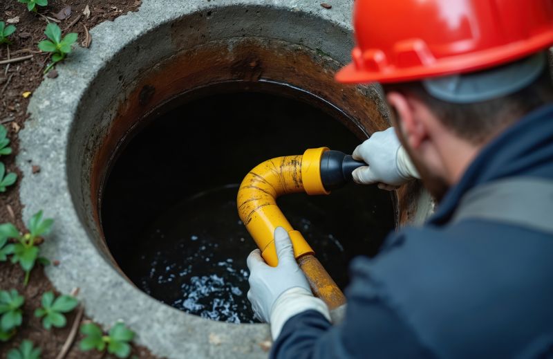 Stopped Up Drain Clearing